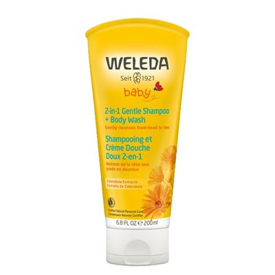 Weleda 2-in-1 Gentle Shampoo + Body Wash 200 ml