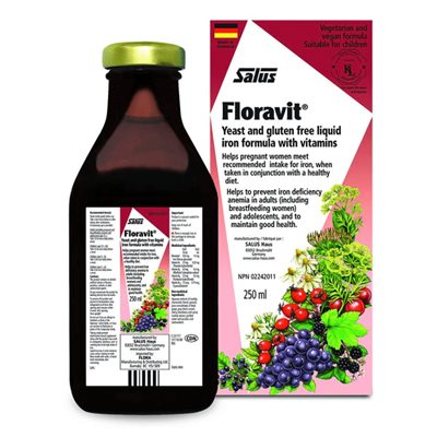 Salus Floravit Fer Liquide 250ml 