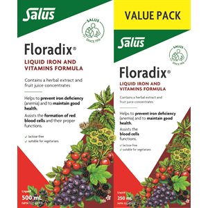 Salus Floradix Value Pack 2Ct 750ml