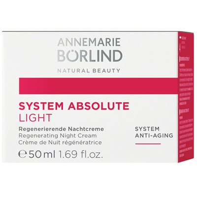 Anne Marie Borlind Créme de Nuit Régénératrice Légére System Absolute 50ml