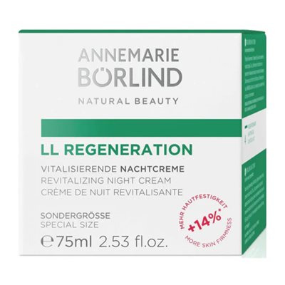 AnneMarie Borlind LL Crème de nuit revitalisante régénérante, format bonus 75 ml