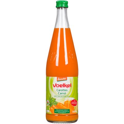 Voelkel Organic Lactofermented Pure Carrot Juice 700ml