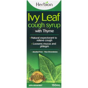 Herbion Naturals Syrup Ivy Leaf Cough with Thyme 150 ml 