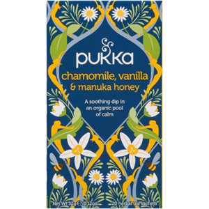 Pukka Thé Biologiques Camomille Vanille et Manuka