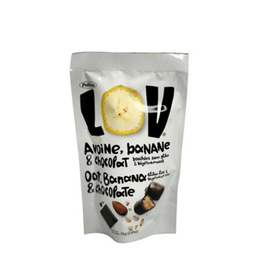 LOV Oat Banana & Chocolate Bites 70g