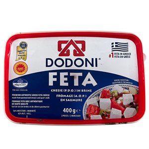 Dodoni Feta Cheese In Brine 400G