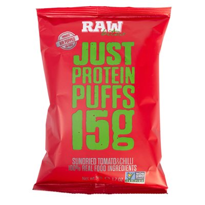 Croustilles Protéinées Soufflées – 15 G De Protéines – Sans Gluten – Tomate Séchée Au Soleil Et Piment 150G