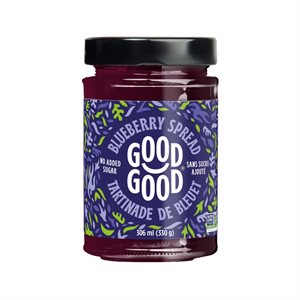 Good Good Sweet Blueberry Spread Keto Friendly 330g