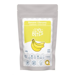 LYOBITES FREEZE-DRIED BANANAS 44g