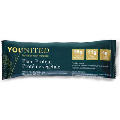 Younited Nutrition - Barre Énergétique À Base D'Aliments Complets Chocolat 720G Younited Nutrition - Barre Énergétique À Base D'Aliments Complets Chocolat 720G