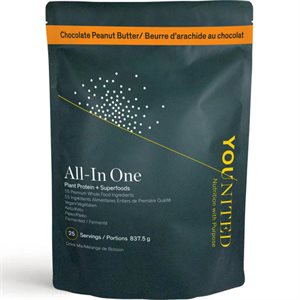 Younited All in One Plant Protein+Superfood-Chocolate Peanut Butter 825g