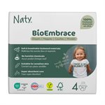 Naty Couches Bioembrace 4-7 à 18 kg, paquet de 26