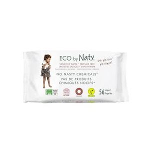 Naty Eco Sensitive Wipes Unscented 56 Pcs 