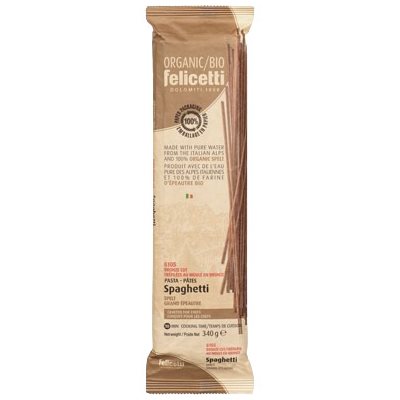 Felicetti Pâtes spaghetti à l'épeautre biologique 