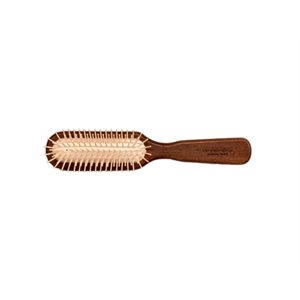 GUENZANI RECTANGULAR ANTI-STATIC BRUSH WITH WOODEN HANDLE 1 PACK