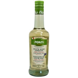 Ponti Organic White wine vinegar 100% italian