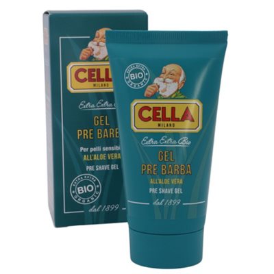 Cella Milano Pre-Shave Gel - Organic 75ml