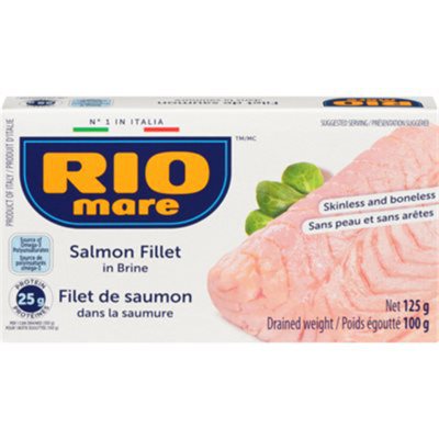 Filet de saumon Rio Mare dans la saumure