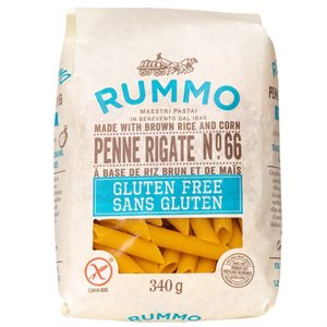 Rummo Gluten Free Pasta Penne Rigate N°66 340G