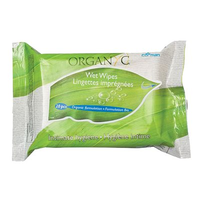 Organyc Lingettes Hygiéne féminine Organyc Lingettes Hygiéne féminine