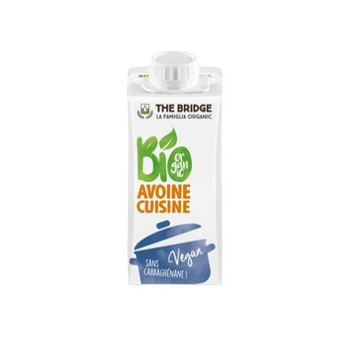 The Bridge Créme à Cuisson à l'Avoine Biologique 200ml