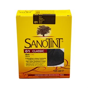 Sanotint CLASSIC 01 Black (1N) 125 ml