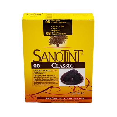 Sanotint CLASSIC 08 Chatain Acajou (4M) 125 ml