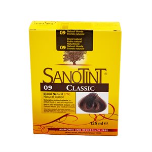 Sanotint CLASSIC 09 Natural Blonde (7N) 125 ml