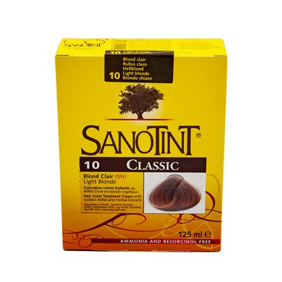 Sanotint CLASSIC 10 Light Blonde (8N) 125 ml