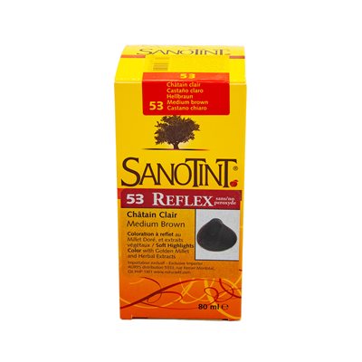 Sanotint REFLEX 53 Medium Brown 80 ml