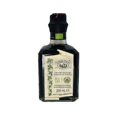La Vecchia Dispensa Organic Ivory Modena Balsamic Vinegar -Aged 6 years 250ml