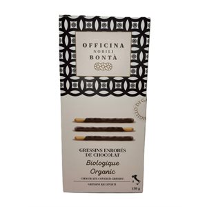 Officina Nobili Bonta - Organic Chocolate-Covered Grissini 150G