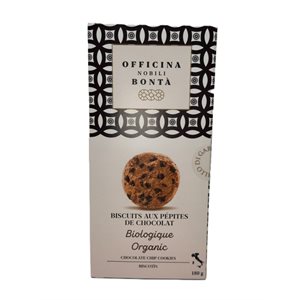 Officina Nobili Bonta - Organic Chocolate Chip Cookies 180G