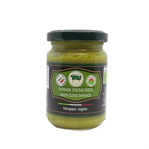 Tau Organic Green Olives Tapenade 140G