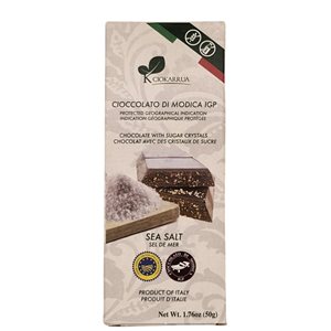 Ciokarrua Chocolate sea salt 50g