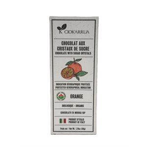 Ciokarrua Chocolat bio orange 50g