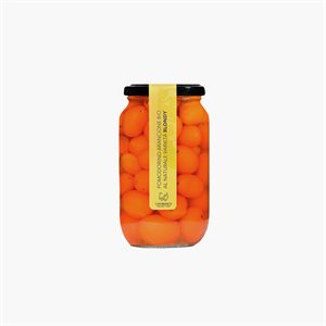 Organic whole orange tomatoes 575g