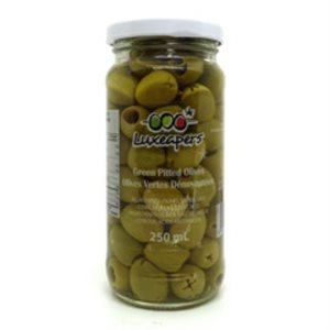 Luxeapers Olives Vertes Dénoyautées 250 ml