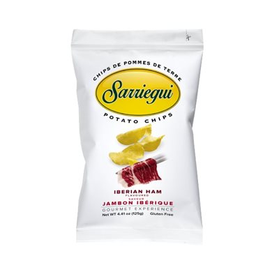 Sarriegui Potato Chips Iberian Ham 125g