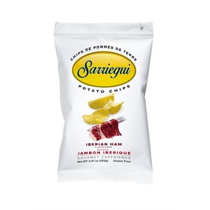 Sarriegui Potato Chips Iberian Ham 125g