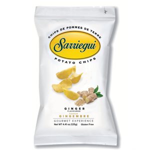 Sarriegui Ginger Potato Chips 125Gr