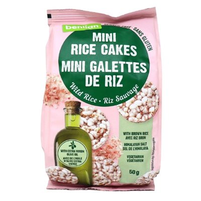 Benlian Mini Rice Cakes-Wild Rice 50g