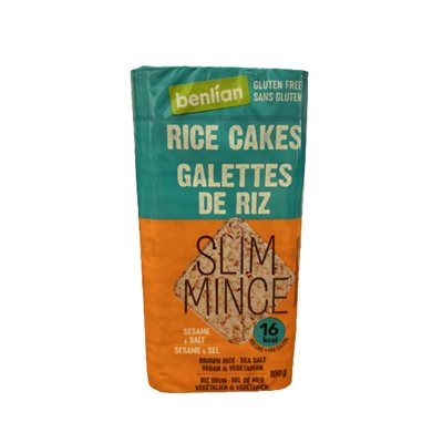 Benlian Rice Cakes Slim Sesame&Salt 100g