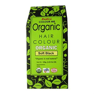 Radico Organic Hair Colour Powder - Soft Black 