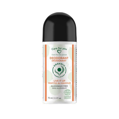 Organic Formulations Live It Up Deodorant (Citrus) 70ml