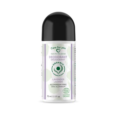 Organic Formulations DÉODORANT NATUREL LAVANDE 70ml