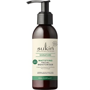 Sukin Crème Hydratante Matifiante Pour Le Visage - 125 Ml