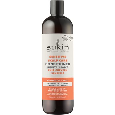 Sukin Cuir Chevelu Sensible Revitalisant - 500 Ml