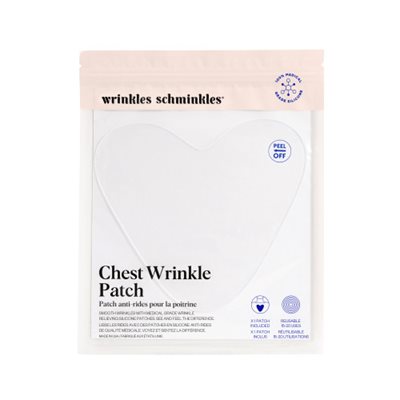 Wrinkles Schminkles Silicone CHEST Patch Reusable 1 par kit