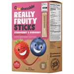 GoodnessMe Strawberry & Blueberry Fruity Sticks 120g